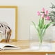 thumbnail image 1 of Jarrón, florero, florero, florero, libro, decoración cultural, florero, hermoso florero acrílico, decoración de habitación, florero transparente, decoración de dormitorio, oficina en casa, un florero, 1 of 3
