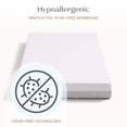 thumbnail image 6 of Delta Children Refresh 2-Stage Crib and Toddler Mattress - Breathable Cover and Core - Machine Washable - GREENGUARD Gold – Waterproof - Sustainably Sourced Core, Pink, 6 of 9