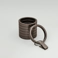 thumbnail image 2 of (2 pack) Better Homes & Gardens Plated Oil Rubbed Bronze Curtain Clip Rings (7 Pack), 2 of 10