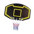 thumbnail image 3 of Aro de baloncesto de montaje en pared, aro de baloncesto fácil de instalar para interiores y exteriores Negro, 3 of 8