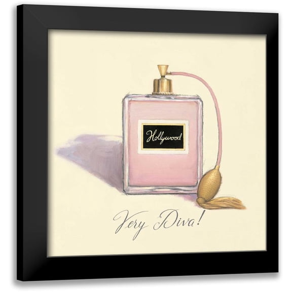 Fabiano, Marco 12x12 Black Modern Framed Museum Art Print Titled - Very Diva