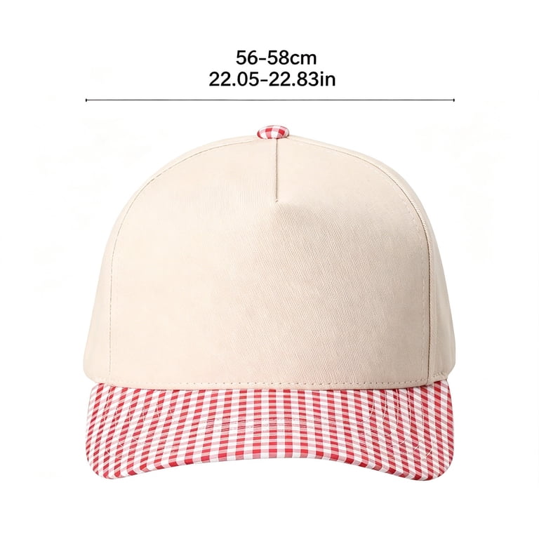 Vintage Canvas Snapback Hat Adjustable 2 Tone Cap for Men  display picture 2
