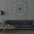 thumbnail image 5 of Reloj De Pared 3D Número De Fluorescencia Innovador Diy Montado En La Pared Multifuncional Esencial Para El Hogar Decoración De La Sala De Estar Del Hogar Noticed HA026020-01, 5 of 5