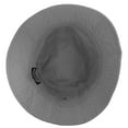 thumbnail image 4 of Gelante Bucket Hat 100% Cotton Packable Summer Travel Cap. Gray-L/XL, 4 of 5