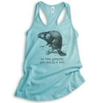 thumbnail image 1 of Go Find Someone Who Builds A Dam Beaver Tank Top, Ladies Racerback Tank Top, Beaver Clever Animal Joke Tank, Cancun, Large, 1 of 3