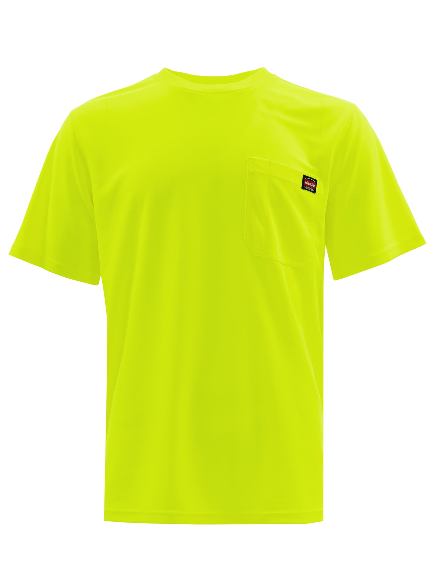 Wrangler Workwear Men's Short Sleeve UPF40 Performance Tee, Size S-3XL and XLT-2XLT