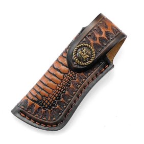 MOMOJIA Premium1eatherCutter Sheath Bag Universal For Most FoldingB1adesEasy Access