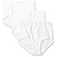 thumbnail image 3 of Bali Womens Double Support Brief 3-Pack, 6, White, 3 of 4