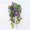 C, variant on Artificial Morning Glory Vine Hanging Plant with Trumpet Shaped Flowers and Lifelike Ivy Foliage for Indoor Outdoor Decoration Home Office Garden Wall