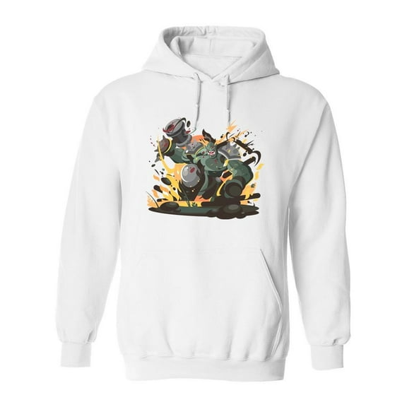 Strong Creature Hoodie Men -Image by Shutterstock, Male XX-Large