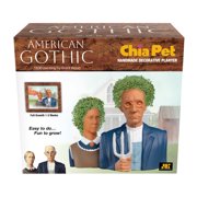 American Gothic Chia Pet Handmade Decorative Planter by JEI