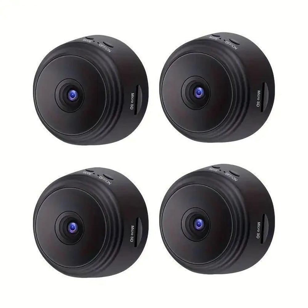 Ultra Compact 1080P WiFi Security Camera 2.4GHz Wireless Nanny Cam for Home, Pet & Baby Monitoring with Night Vision, Motion Detection, 128GB SD Support & Remote Viewing (5)
