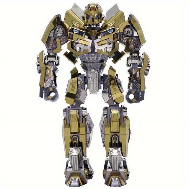 Movable Car Man 3D Three-dimensional Metal Assembly Model Handmade Diy