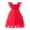 724Red1512, variant on Rggeeun Toddler Girls Dress Ruffle Short Sleeve Square Neck Backless Tutu Dresses Kids Wedding Elegant Princess Dress Clothing For Girls Relaxed Fit Casual Sundress