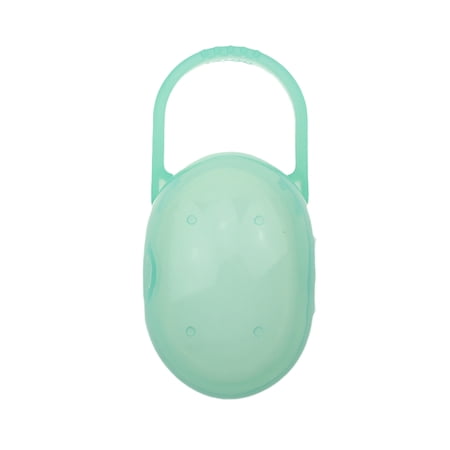 Solid Color Baby Pacifier Soother Box Container Safe Holder Travel Storage Case