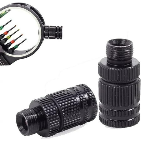 AME Archery Bow Sight Light – Compound 3/8-32 Led Battery Fiber Optic Bow Sight Light Thread Universal Fit