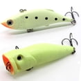 thumbnail image 6 of SPRING PARK Luminous Night Fishing Lure ABS Hard Bait Artificial SwimBait With Treble Hook, 6 of 7