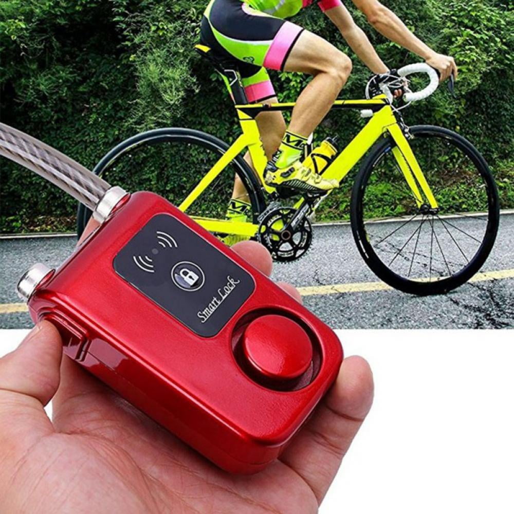 110dB Alarm Anti-Theft Lock Outdoor Waterproof Password Bicycle Lock Smart Bicycle Lock