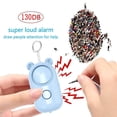 thumbnail image 3 of Alarma personal CHAO con sonido seguro 130 dB llavero de seguridad con luz LED, 3 of 5