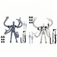 thumbnail image 2 of Figura de acción T13 ensamblada en 2024, 2 piezas de figura de acción de robot Titan 13, impresa en 3D, multiarticulada, movible, muñeco 13, regalo de la suerte para amantes de los juegos,, 2 of 8