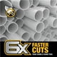 thumbnail image 4 of Cortadora DEWALT IMPACT CONNECT PVC/PEX con soporte de refuerzo DWAPVCIR, 4 of 9