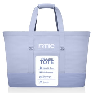 RTIC 58-Can Insulated Tote Cooler Bag, Periwinkle