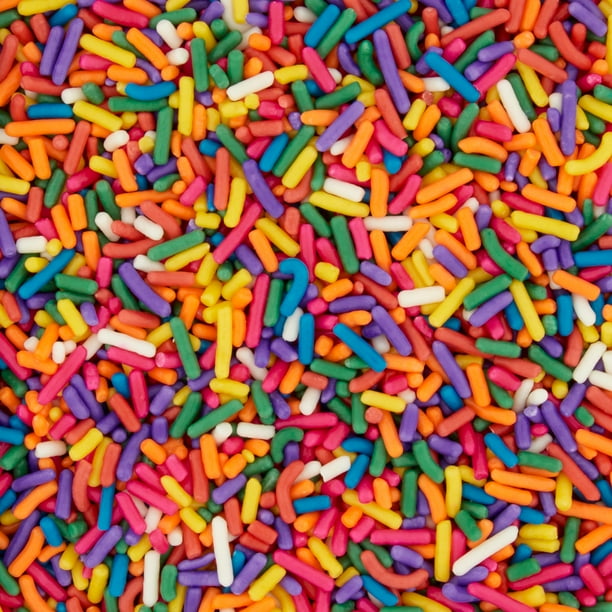 Great Value Rainbow Sprinkles, 10.5 oz