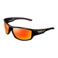 thumbnail image 2 of Gafas de ciclismo, gafas de para hombres y mujeres, de deportivas, de polarizadas para golf, exteriores, motocicleta, conducción, pesca naranja, 2 of 8