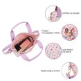 thumbnail image 3 of Disney Princess Character Heart Pink 9.25” Mini PU Handbag, 3 of 7
