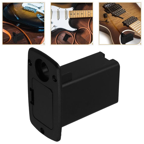 Luxshiny Caja De Plástico Para Batería 9V De Guitarra Con Fácil Reemplazo Y Uso