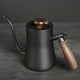 thumbnail image 4 of Hervidor de goteo de acero inoxidable para espresso, cafetera italiana, con cuello de cisne, para estufa u oficina Negro, 4 of 9