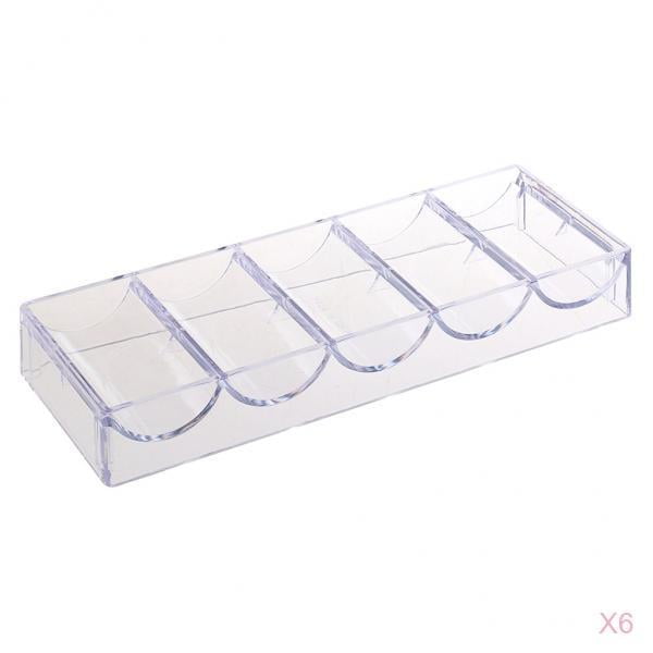 6 Pcs Plateau à Chips Conteneur Empilable Accessoires Pièces