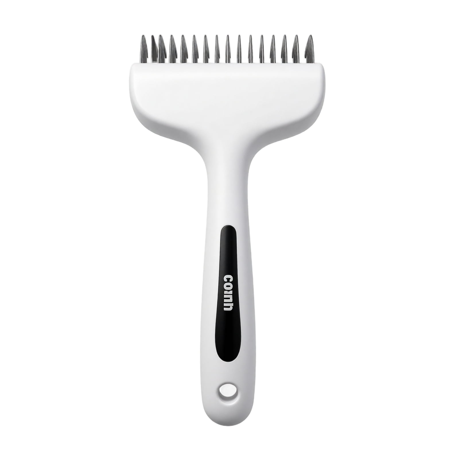 Pet Grooming Brush Stainless Steel Dematting Comb for Cats Dogs Long Haired Pet Deshedding Tool for Removing Matted and Loose