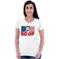 thumbnail image 4 of Betty Boop American Flag Patriotic Women's Graphic T Shirt Tees Brisco Brands S, 4 of 5
