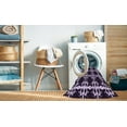 thumbnail image 2 of Ahgly Company Machine Washable Indoor Rectangle Transitional Bright Lilac Purple Area Rugs, 5' x 8', 2 of 7
