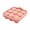 Pink - 12.5cm, variant on 9 Cavity Rose Shaped Silicone Ice Mold Food Grade Reusable Ice Cube Tray for Cocktail Whiskey Drink Making 4.9×1.8 Inch