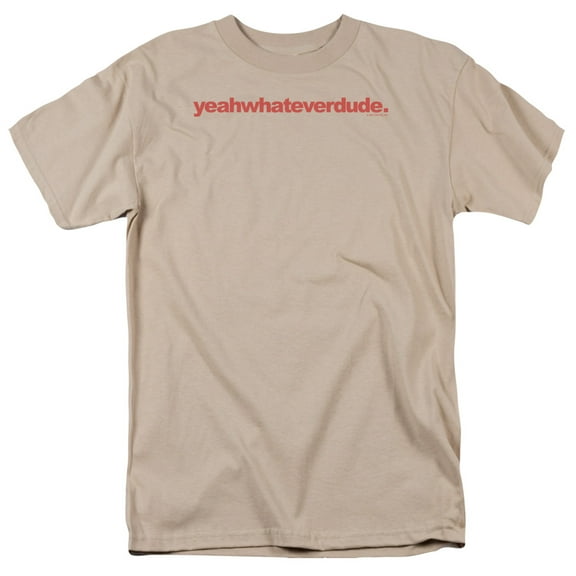 YEAHWHATEVERDUDE 2X Sand Adult Unisex T-Shirt