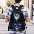 thumbnail image 5 of Hellraiser Backpack, Large Capacity Bookbag For College Travel, 16.1x11.8x6.5 Inch, 5 of 8