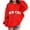 Red, variant on Unisex New York-themed Graphic Hoodie for Youth, Soft Long Sleeve Sweatshirt Pullover Top with Front Pocket