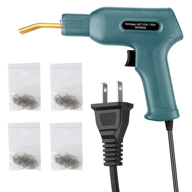 Soldadores De Plástico Prácticos De 50W Con 200 Grapas, Máquina De Soldadura De Plástico, Kit De Reparación De Parachoques De Coche Cateissary VI011872-11