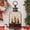 Christmas Gnome, variant on Fall Snow Globe Decorations, Glitter Red Truck Lantern with 6H Timer, USB/Battery Powered Lighted Décor for Home, Tabletop, Gift Box