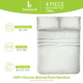thumbnail image 4 of Juego de sábanas BAMPURE Luxury Series, 100% viscosa, bambú, 4 of 8