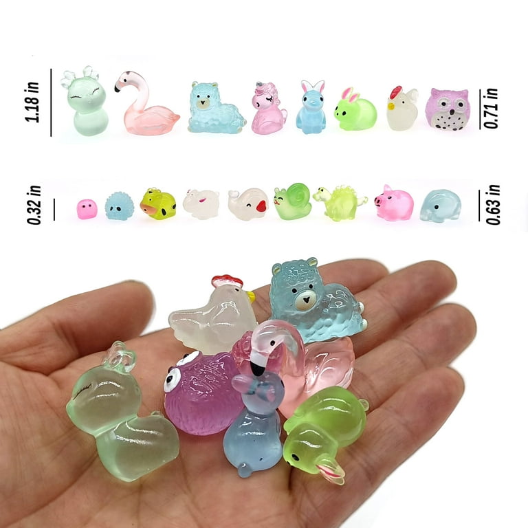 GLOW IN THE DARK FIGUREN - GRIEZELIGE DIEREN - Glow Specialist - Glow