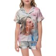 thumbnail image 2 of Icvfdpl Pajamas For Children Shirt And Pant Matching Set Sleepwear Sets With Pockets For Music Lovers Fans, 2 of 4