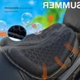 thumbnail image 2 of Cojín de asiento de moto CHCYCLE Gel 3D Honeycomb transpirable, 2 of 6