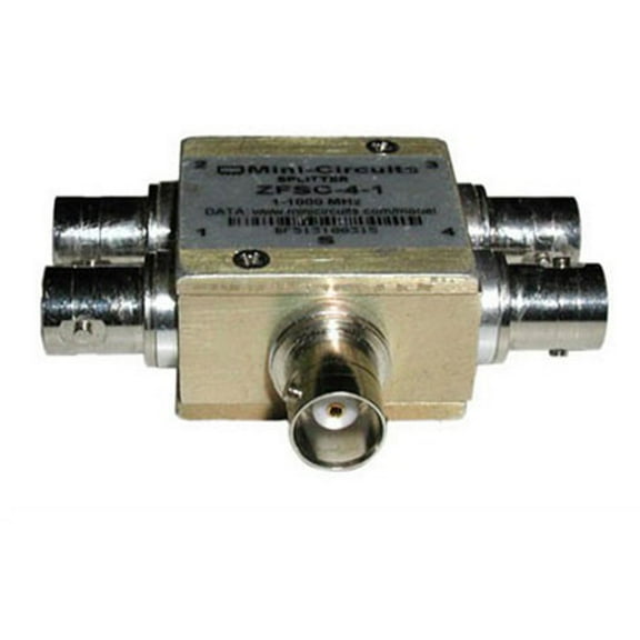 Lectrosonics ZFSC41 4-Way Passive RF Signal Splitter, 1 to 1000MHz Range