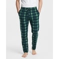 thumbnail image 2 of Real Essentials 3 Pack: Men's Fleece Pajama Pants Loungewear Soft Pj Bottoms Sleepwear Pockets (Big & Tall Available), 2 of 7