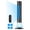 black, variant on AEROZY Evaporative Air Cooler, 140° Oscillation, 4 Modes, 7-hour Timer, Remote Control, Quiet Portable Cooling Fan for Bedroom, Home Office