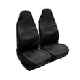 thumbnail image 4 of TEHAUX 2Pcs Car Cover Suv Black Polyester Prevent Pet Hair for All Seasons, 4 of 8