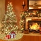 thumbnail image 4 of Falda para árbol de Navidad FUHSY, terciopelo con lentejuelas doradas, 120 cm, 4 of 6